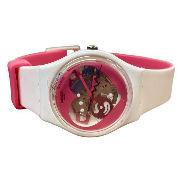 Swatch Watch A LA FOLIE GZ281 2013 Valentine’s Day Specials Rare Swiss Quartz - Picture 6 of 7